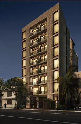 Edificio en el que se encuentra el apartamento