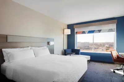 Cama o camas de una habitación en Holiday Inn Express & Suites Los Mochis Centro by IHG