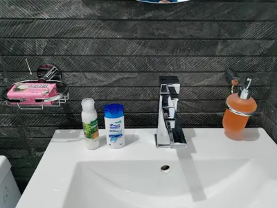 Un baño de Saltillo Lofts en excelente ubicación