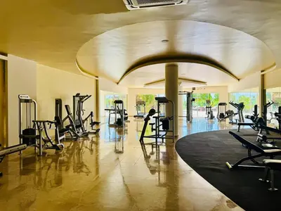 Gimnasio o instalaciones de fitness de Marina Platino Plus Mazatlan Apartment