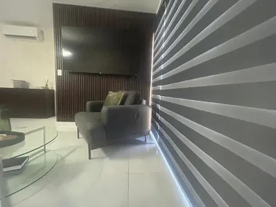 Zona de estar de Depa Palmeras Adora Mazatlán