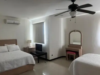 Cama o camas de una habitación en Condominio 301 Torre San Bernardo Los Mochis Sin