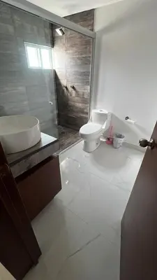 Un baño de Casa Analco Durango