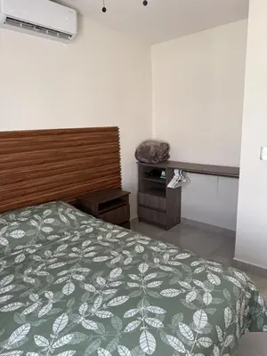 Cama o camas de una habitación en Modern House with Mini-Splits