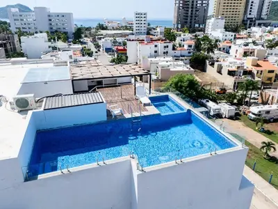 Piscina en o cerca de Departamento Vila Nova