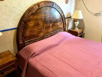 Cama o camas de una habitación en Casa Villas del Mar