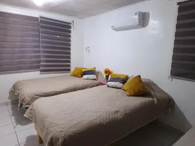 Cama o camas de una habitación en Casa Regina