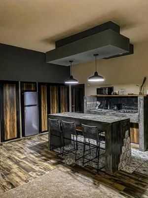 Una cocina o zona de cocina en Súper loft con excelente ubicación