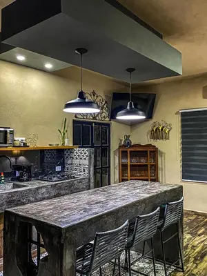Una cocina o zona de cocina en Súper loft con excelente ubicación