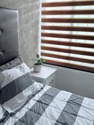 Cama o camas de una habitación en Casa Equipada, Bien Ubicada, Cerca Fiscalia