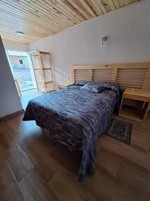 Cama o camas de una habitación en Villas La quinta by Black Birds