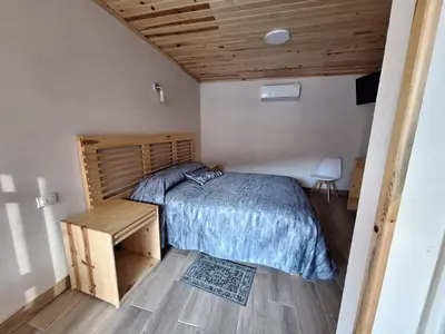 Cama o camas de una habitación en Villas La quinta by Black Birds