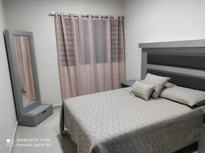 Cama o camas de una habitación en PARAISO GAVIOTAS a 4 cuadras de ZONA DORADA y MALECON