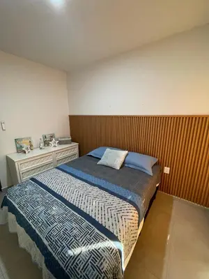 Cama o camas de una habitación en Bluu Habitat Lagoons 206