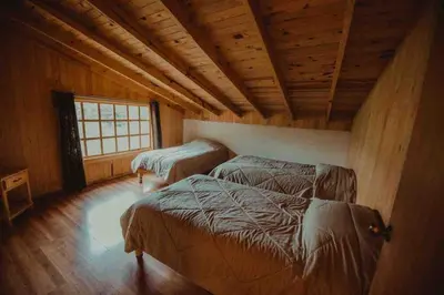 Cama o camas de una habitación en Mexiquillo - La Fogata - Cabin #3
