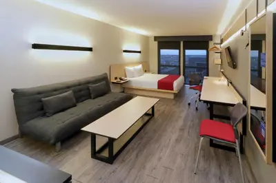 Zona de estar de City Express by Marriott Piedras Negras