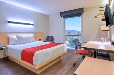 Cama o camas de una habitación en City Express by Marriott Piedras Negras