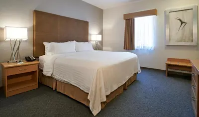 Cama o camas de una habitación en Holiday Inn & Suites Chihuahua Expo by IHG