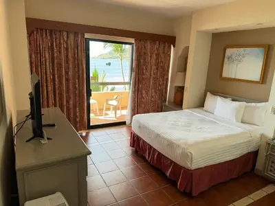 Cama o camas de una habitación en The Palms Resort of Mazatlan