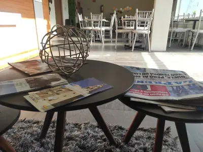 Zona de estar de Capital Hotel