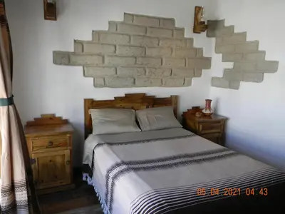 Cama o camas de una habitación en La Troje de Adobe