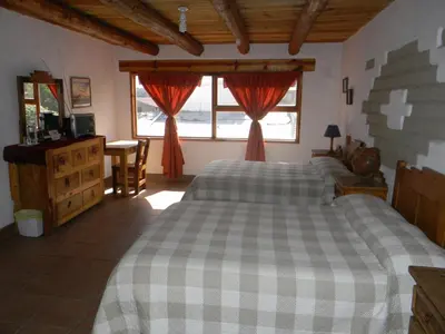 Cama o camas de una habitación en La Troje de Adobe
