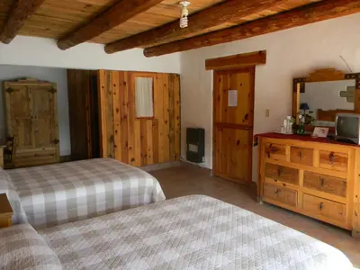 Cama o camas de una habitación en La Troje de Adobe