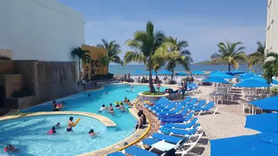 Piscina en o cerca de Las Flores Beach Resort