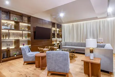 Zona de estar de Casa Mayor Saltillo, Hotel Hacienda