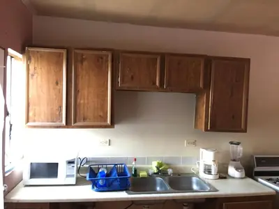 Una cocina o zona de cocina en Blanquita guesthouse