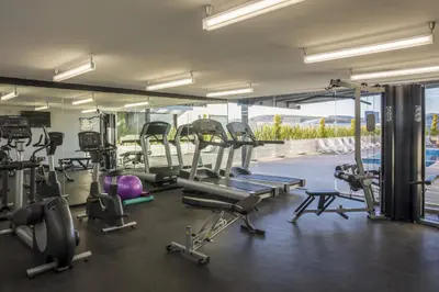 Gimnasio o instalaciones de fitness de Fiesta Inn Chihuahua Fashion Mall