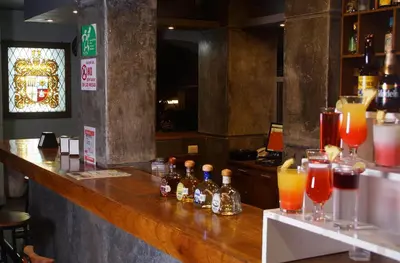 Bebidas en Don Pelayo Pacific Beach