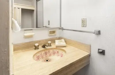 Un baño de Hotel San Jorge