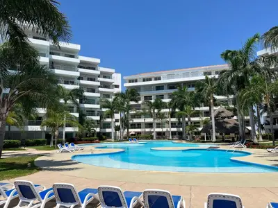Piscina en o cerca de Departamento en Marina
