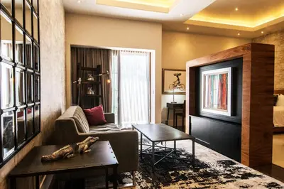 Cama o camas de una habitación en Marsella 45