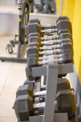 Gimnasio o instalaciones de fitness de Hotel Villa Express Durango