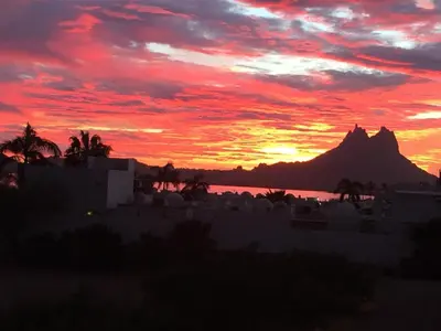 Paisaje cerca de esta villa