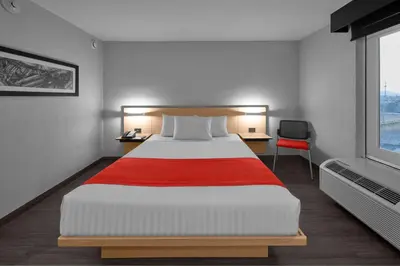 Cama o camas de una habitación en City Express by Marriott Saltillo Norte
