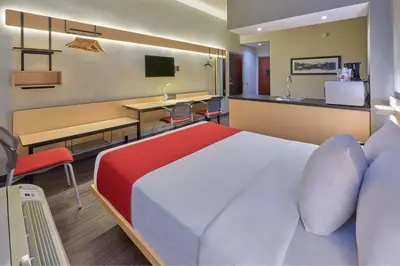 Una cocina o zona de cocina en City Express by Marriott Saltillo Norte