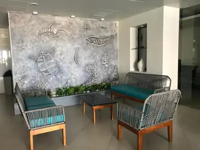Zona de estar de Olas Altas Inn Hotel & Spa