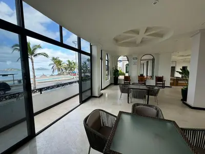 Zona de estar de Hacienda Mazatlán sea view