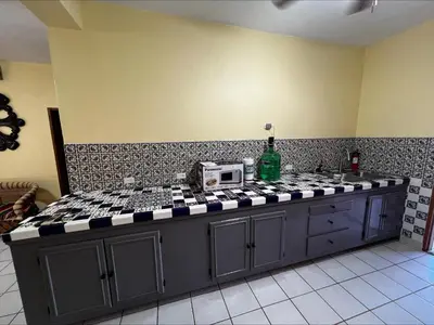 Una cocina o zona de cocina en Loreto Playa Boutique Hotel