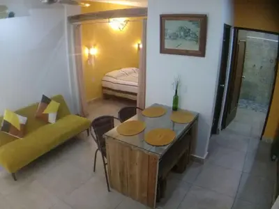 Cama o camas de una habitación en Aguacate Suites