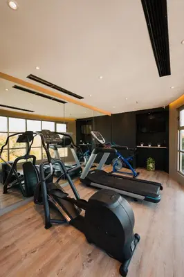 Gimnasio o instalaciones de fitness de Hotel Victoria Express