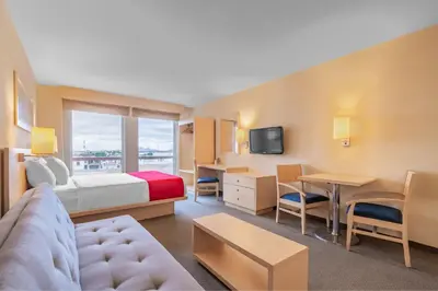 Cama o camas de una habitación en City Express by Marriott Ciudad Obregon