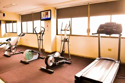 Gimnasio o instalaciones de fitness de Hotel San Marcos Grand