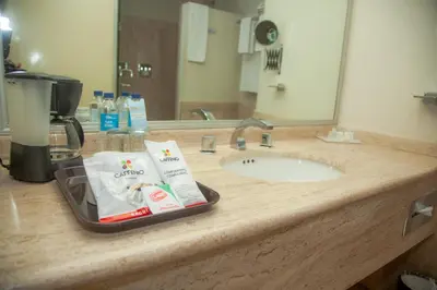 Un baño de Hotel San Marcos Grand