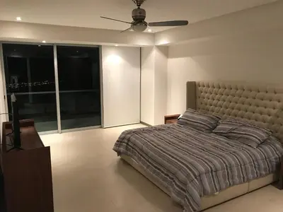 Cama o camas de una habitación en Torre Península