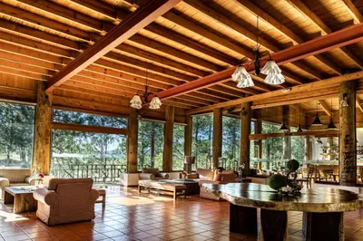 Zona de estar de Molinillos Mountain Resort
