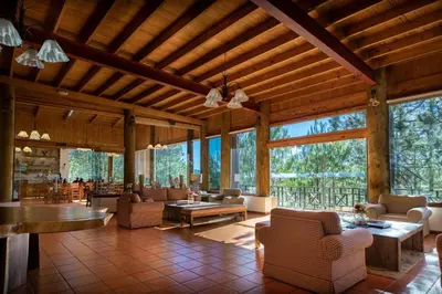 Zona de estar de Molinillos Mountain Resort
